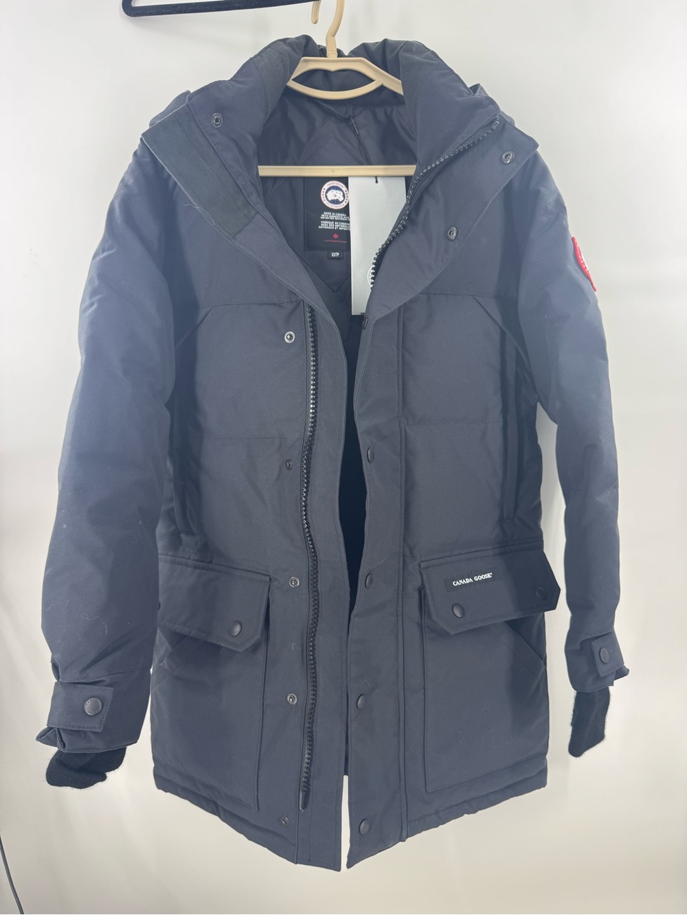 Canada Goose Navy Emory Parka - Men's XS